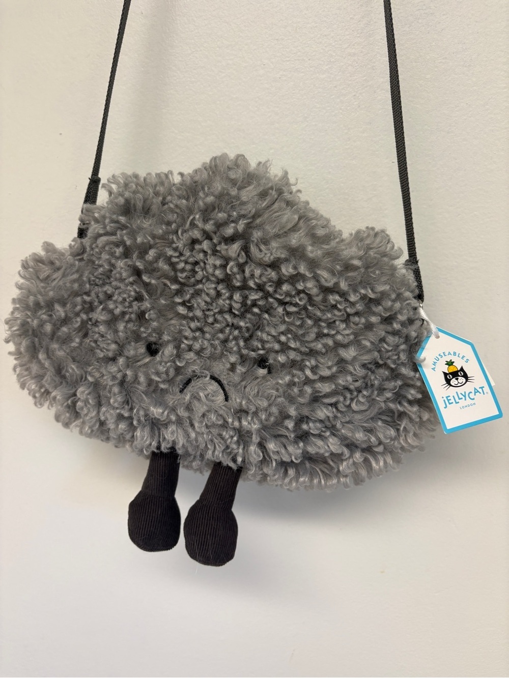 Jellycat Storm Cloud Bag NWT